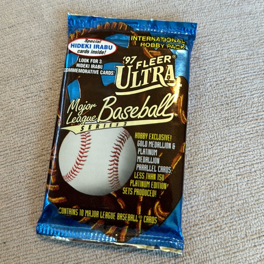 1997 Fleer Ultra Baseball Series 2 Sealed Million Dollar Moments